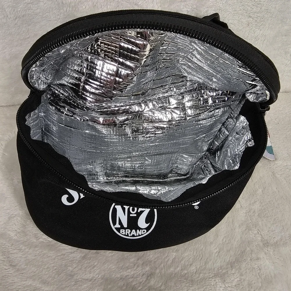 Jack Daniel's Cooler Bag Fydelity Old No 7 3-Can‎ Lunch Pack Adjustable Strap